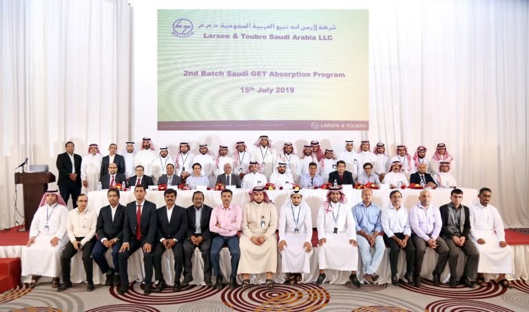 Saudi Vision 2030: Larsen & Toubro Saudi Arabia  Inducts 13 Saudi  Engineer Trainees 