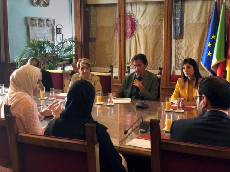 Shamma bint Sultan bin Khalifa Explores Global Sustainability Solutions with Italy’s Leading Voices in the Field