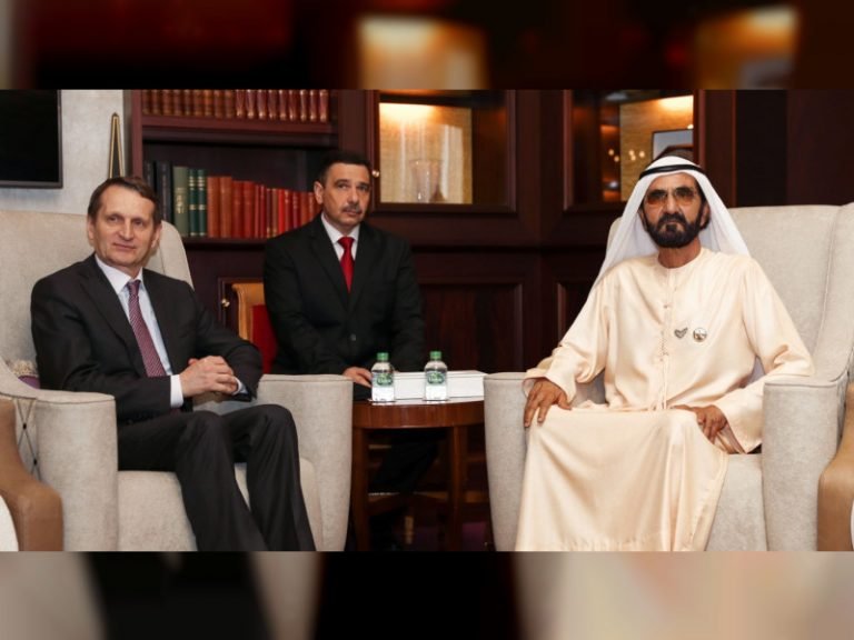 UAE VP Receives Head of Russia’s Foreign Intelligence Service