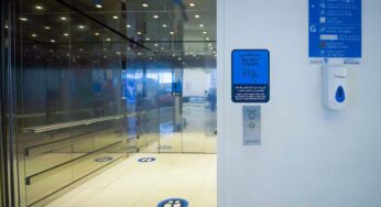 Touch-less Elevators at Abu Dhabi Airports to Ensure Passenger Safety
