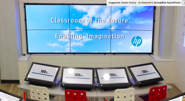 HP Spotlights Blended Learning with ‘Classroom of the Future’