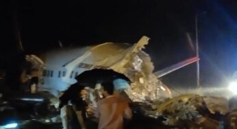 Plane crash: 18 dead after Air India plane breaks in two at Calicut Airport