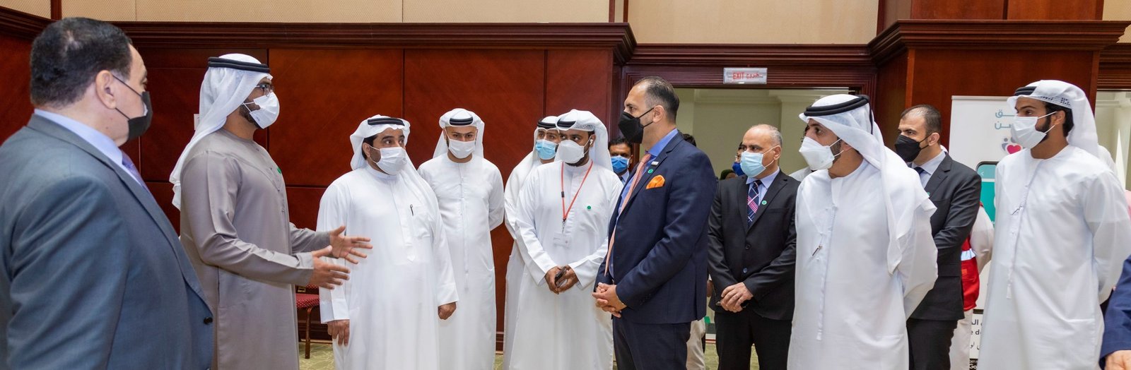Ajman University Marks a New Milestone by Launching a COVID-19 Screening and Vaccination Center As Part of a Scientific Research Partnership with Tamouh Healthcare Company Ajman University Marks a New Milestone by Launching a COVID-19 Screening and Vaccination Center As Part of a Scientific Research Partnership with Tamouh Healthcare Company