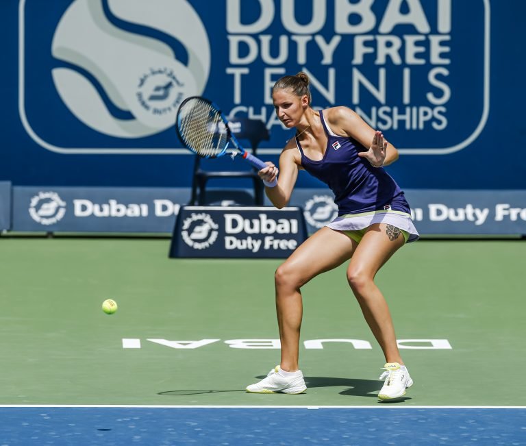 Karolina Pliskova Battles Through To Third Round Of Dubai Duty Free Tennis Championships