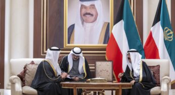 Hamdan bin Zayed condoles Emir of Kuwait over passing of Sheikh Nawaf Al-Ahmad Al-Jaber Al-Sabah