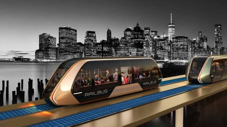 Dubai’s Green Initiative: Introducing Futuristic Solar-Powered Railbus System Dubai’s Green Initiative: Introducing Futuristic Solar-Powered Railbus System