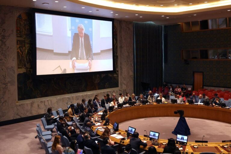 UN Special Coordinator for ME Peace calls for establishing political, security frameworks to address humanitarian catastrophe in Gaza