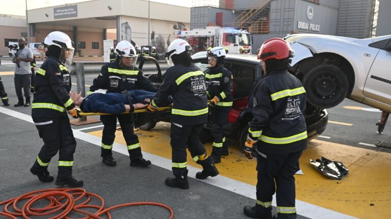Dubai Police unveil UAE’s first female land rescue team