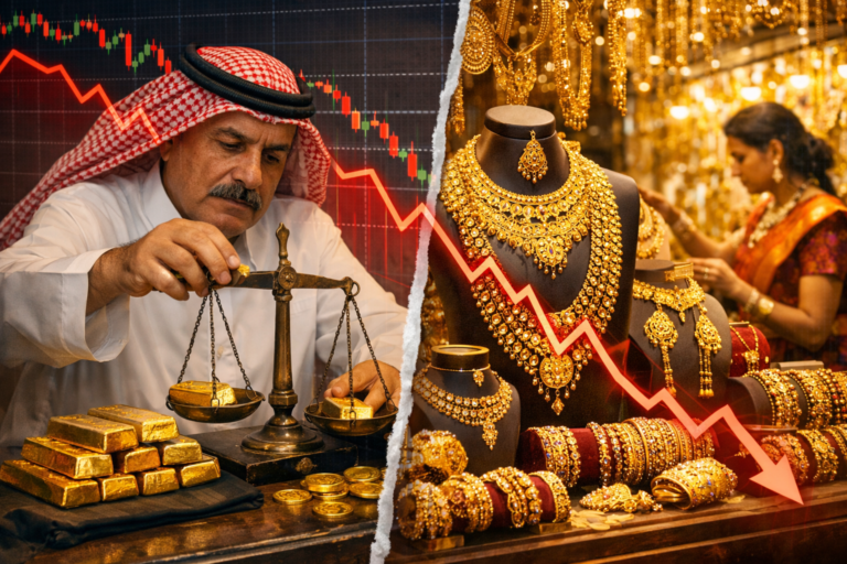 Gold Rebounds: Dubai Dips, India Rises!