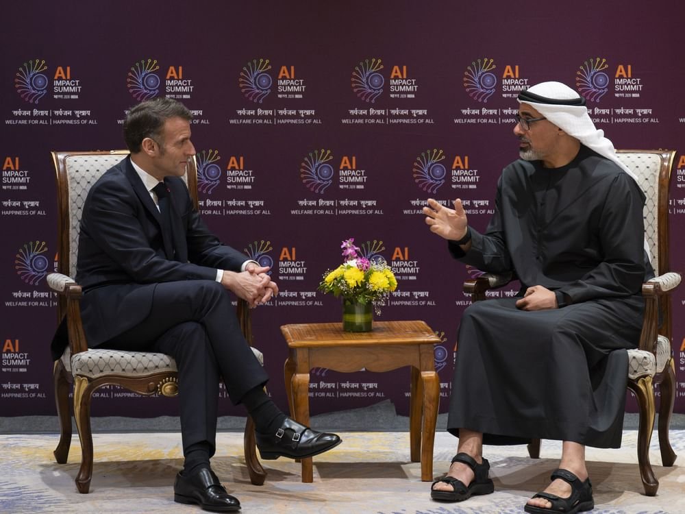 UAE Crown Prince expands AI diplomacy in Delhi UAE Crown Prince expands AI diplomacy in Delhi