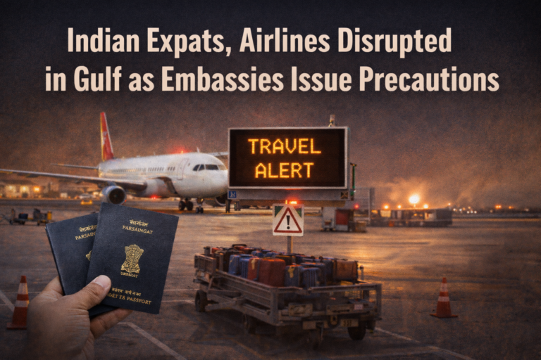 Indian Embassies Warn Expats; Airlines Suspend Flights