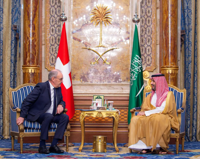 Saudi Crown Prince Meets Swiss President Parmelin in Jeddah to Bolster Bilateral Ties Saudi Crown Prince Meets Swiss President Parmelin in Jeddah to Bolster Bilateral Ties
