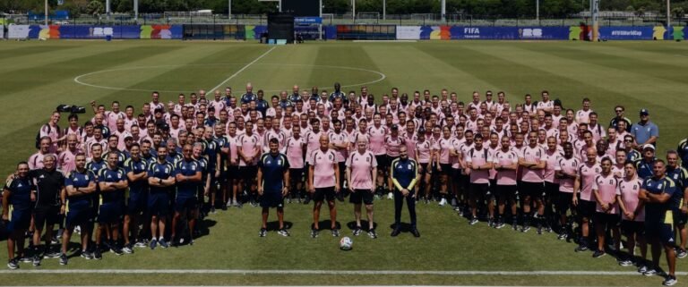 Infantino meets World Cup referees ahead of tournament opener Infantino meets World Cup referees ahead of tournament opener