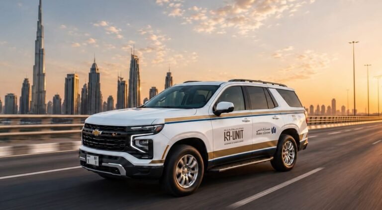 Dubai Customs Unveils New K9 Unit Vehicles