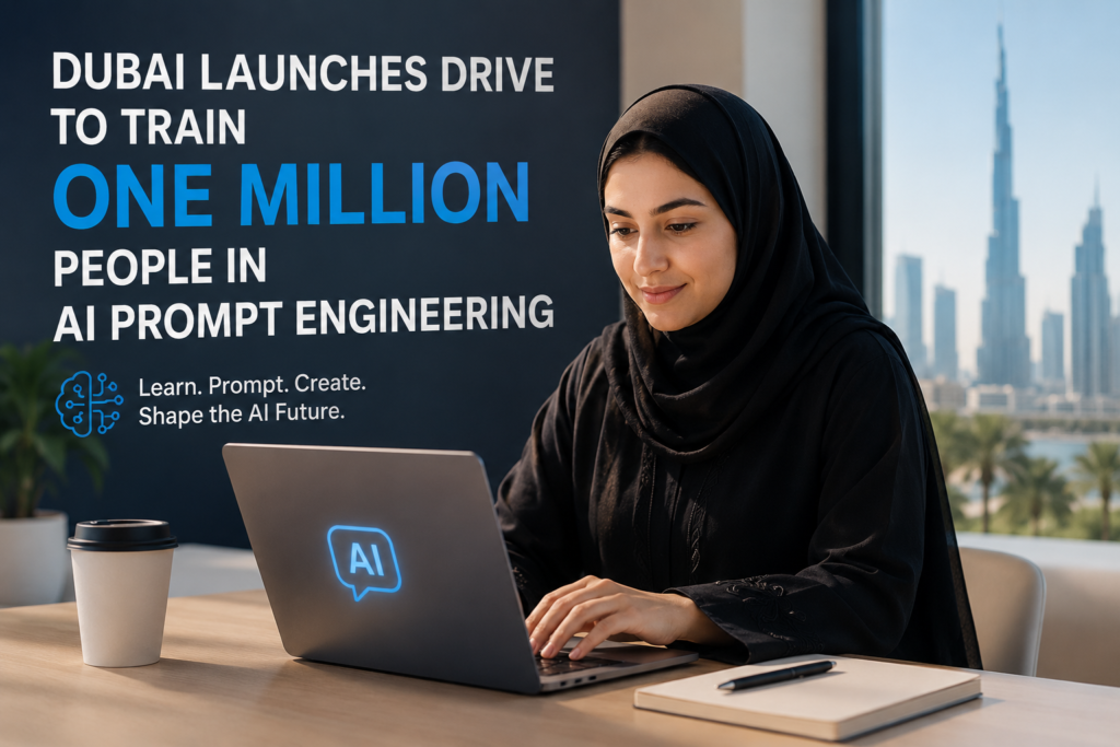 Dubai to train one million people in AI prompt engineering