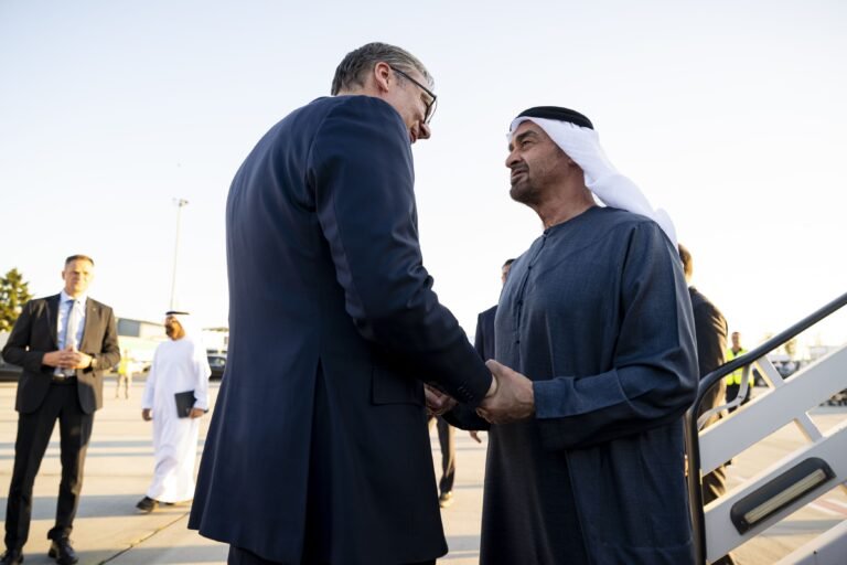 Serbian President welcomes Sheikh Mohamed during Belgrade visit Serbian President welcomes Sheikh Mohamed during Belgrade visit
