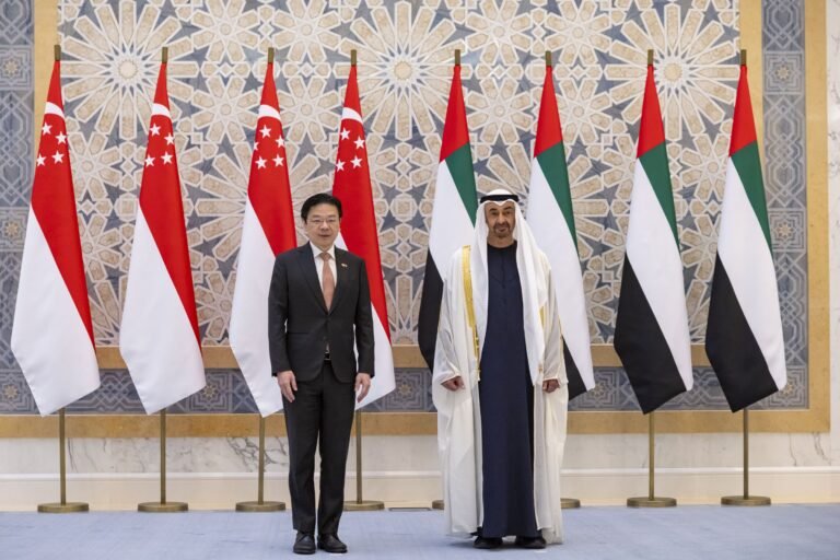 Mohamed bin Zayed, Singapore PM Wong launch CEPA talks